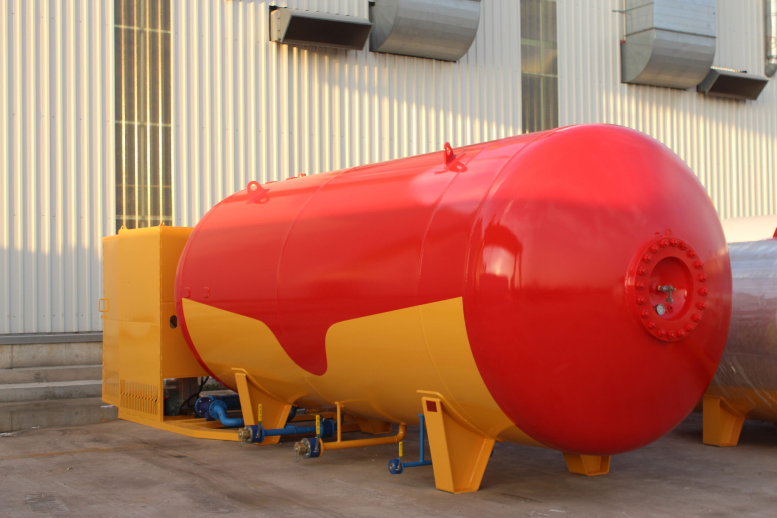 LPG Skid System - Industrial Tanks and Pressure Vessels - LPG-SKID-001