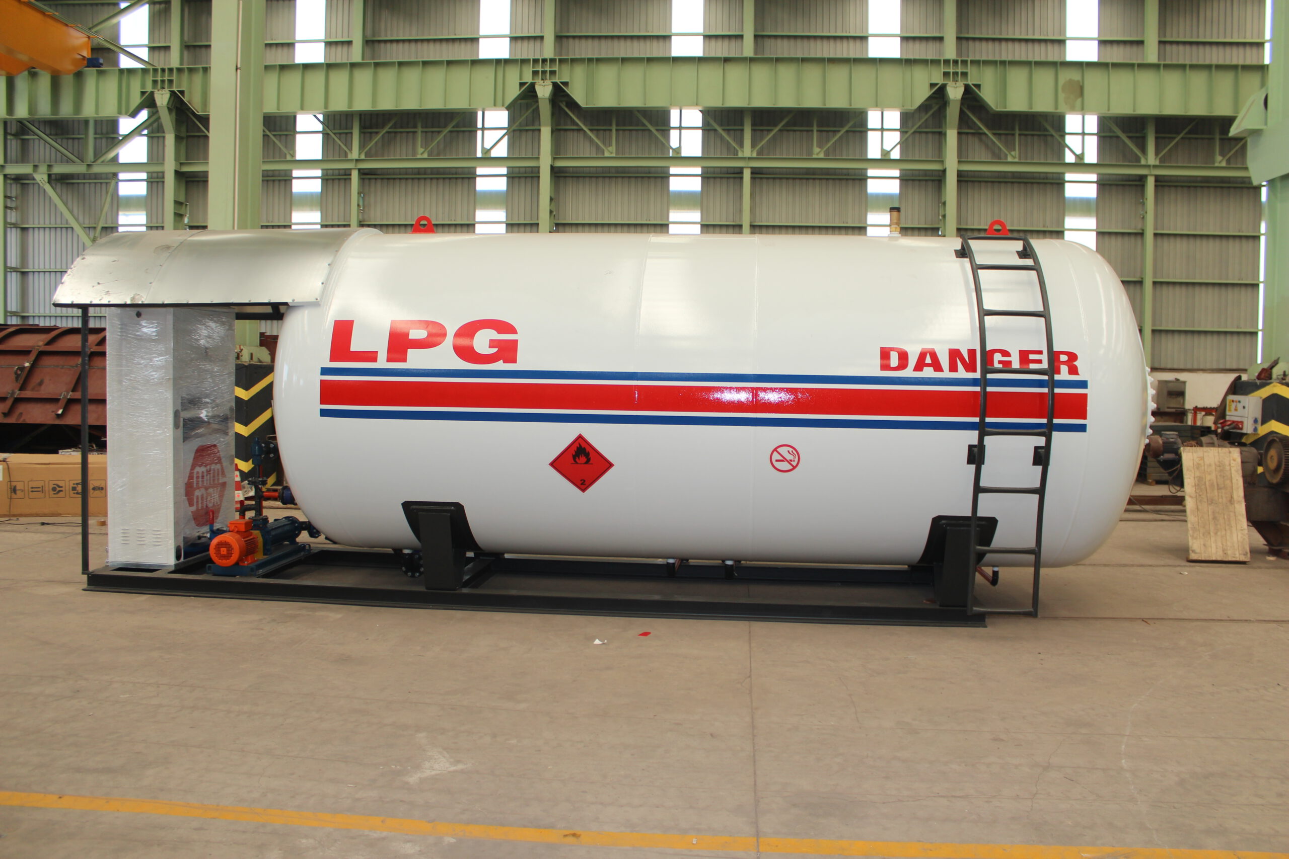 LPG Skid System - Industrial Tanks and Pressure Vessels - LPG-SKID-001