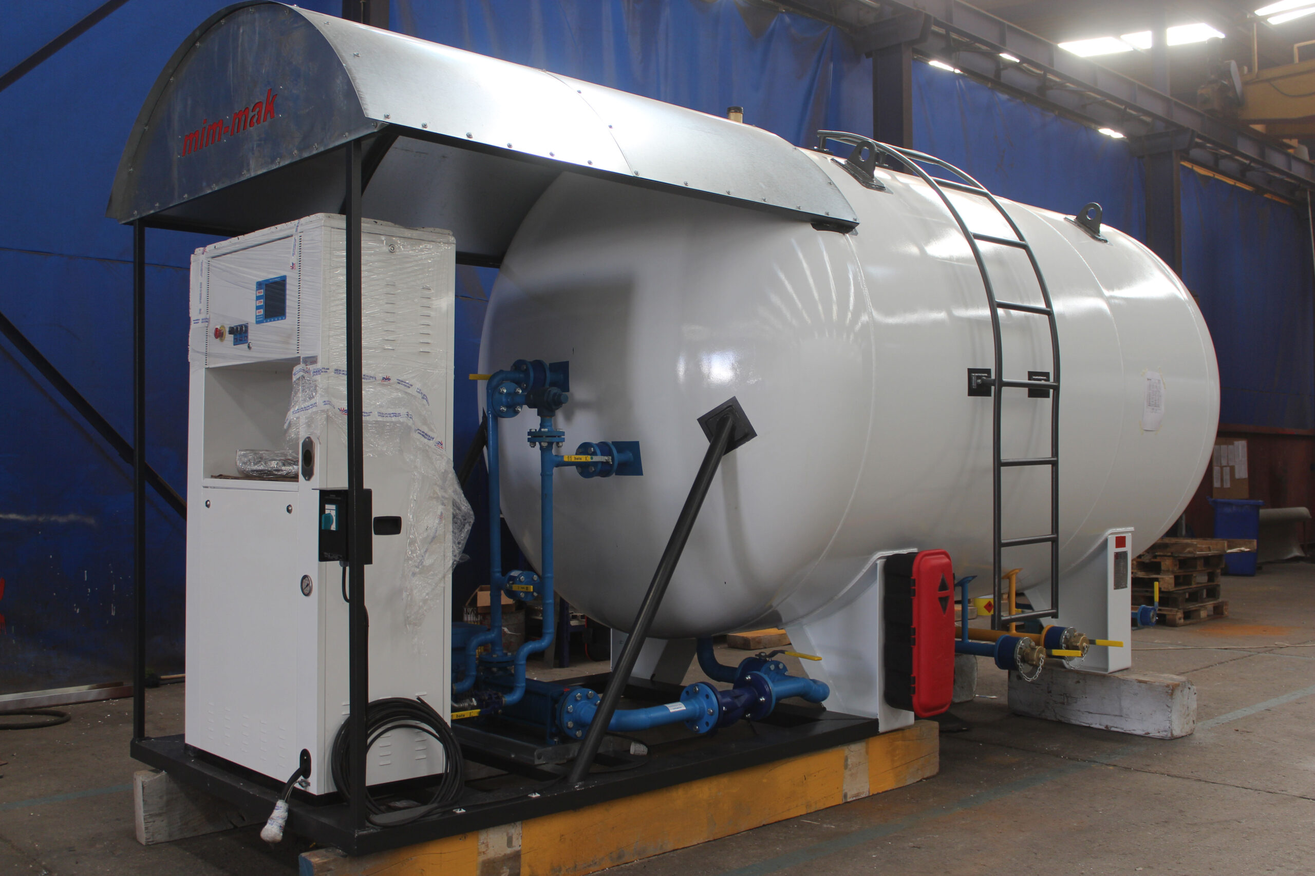 LPG Skid System - Industrial Tanks and Pressure Vessels - LPG-SKID-001