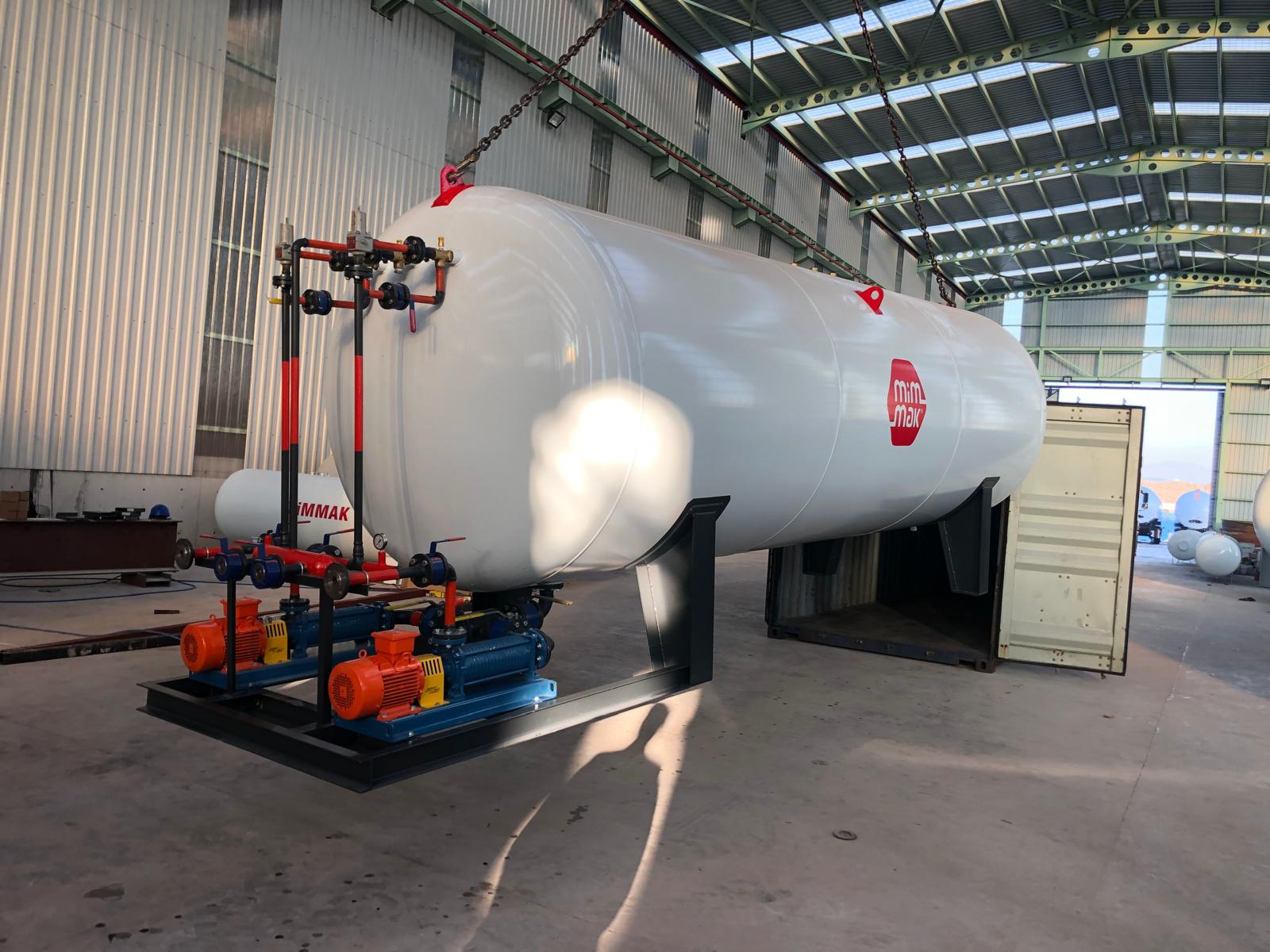 LPG Skid System - Industrial Tanks and Pressure Vessels - LPG-SKID-001