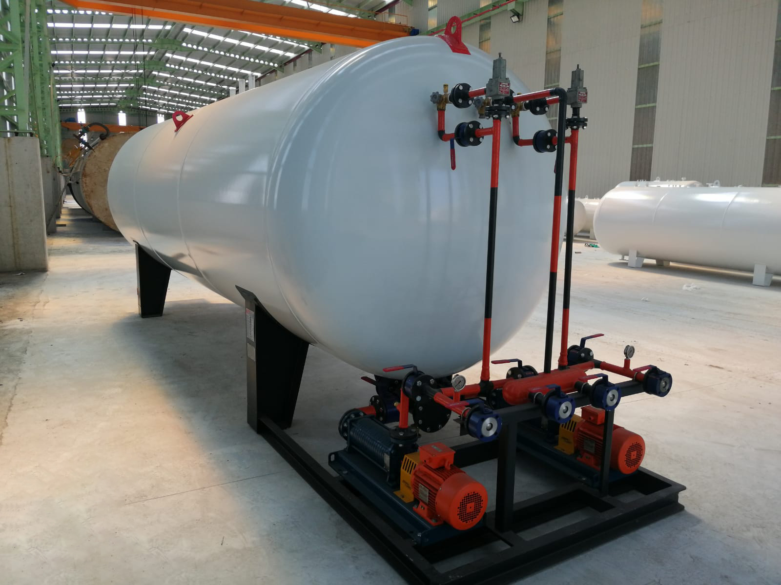 LPG Skid System - Industrial Tanks and Pressure Vessels - LPG-SKID-001