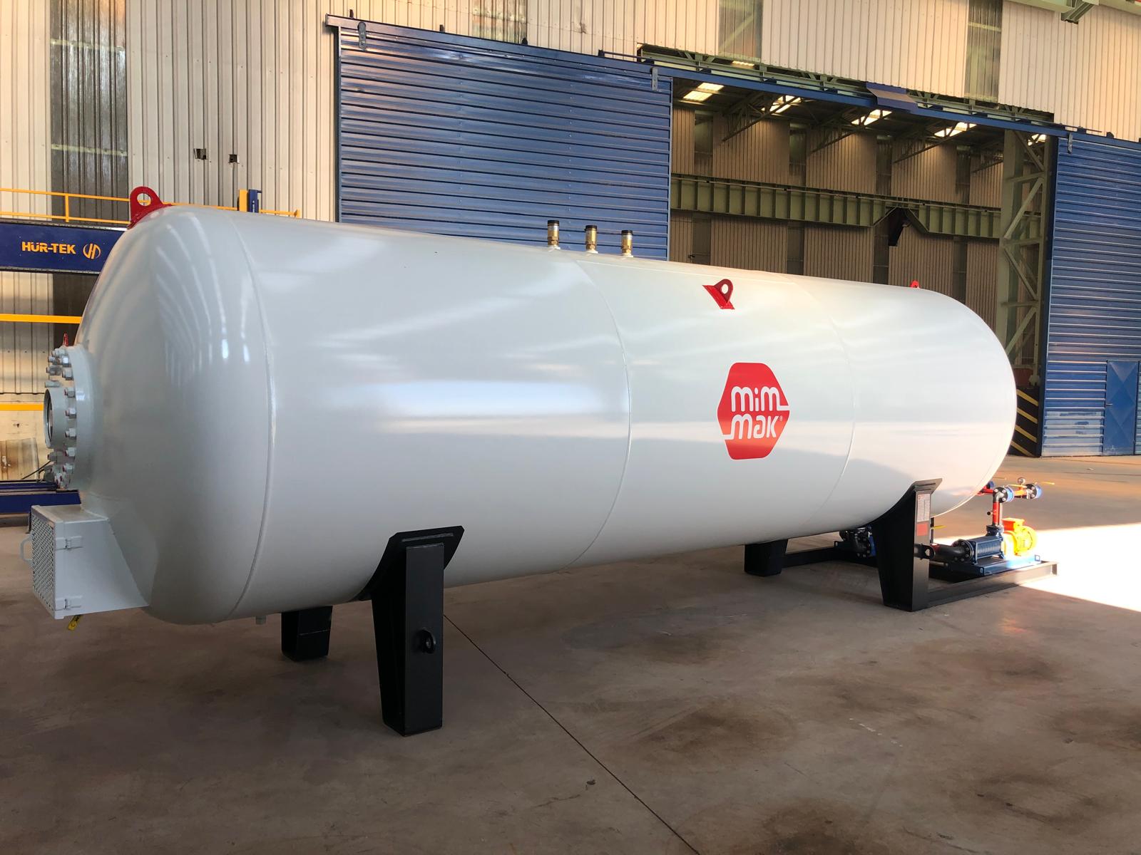 LPG Skid System - Industrial Tanks and Pressure Vessels - LPG-SKID-001