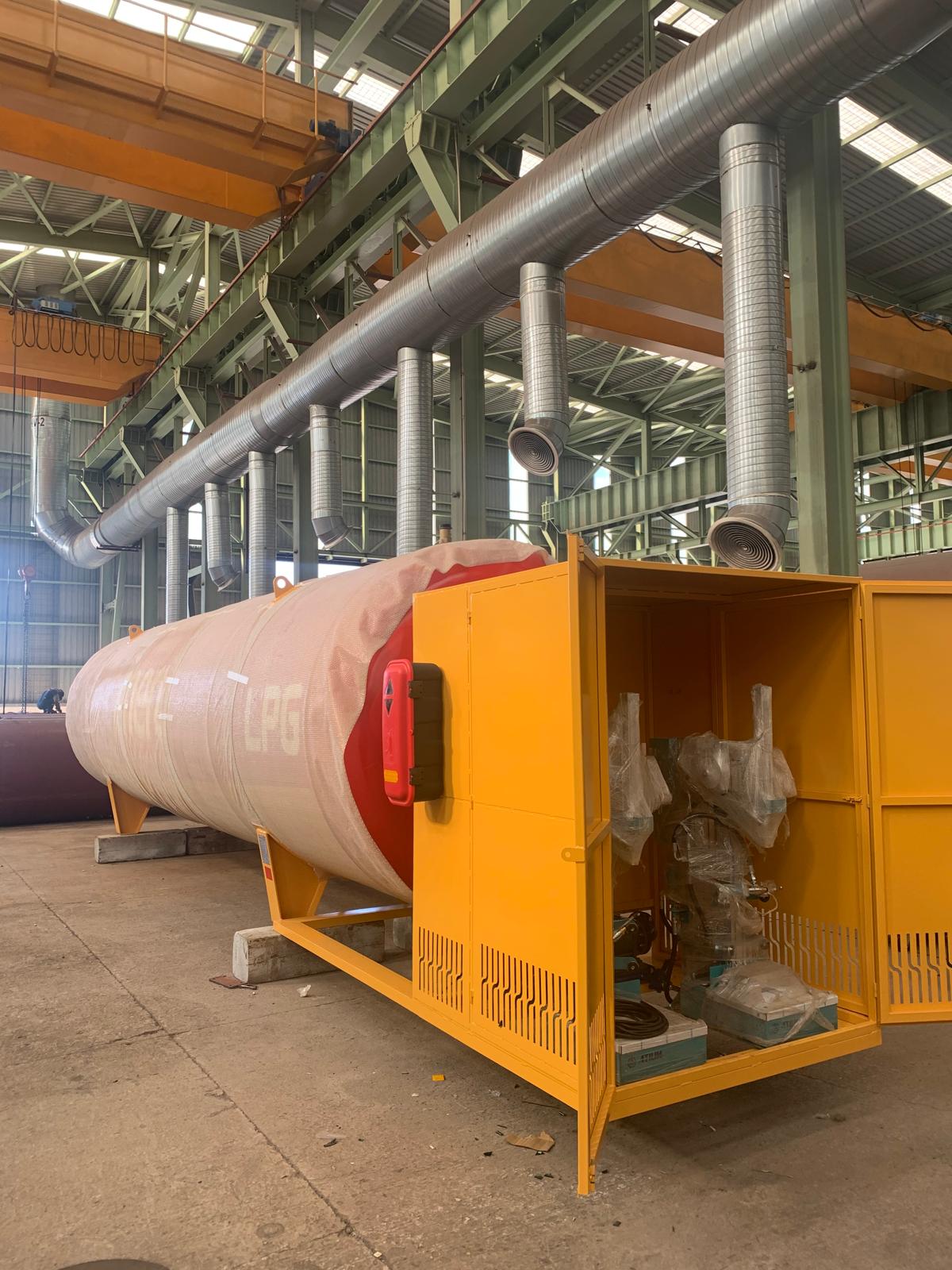 LPG Skid System - Industrial Tanks and Pressure Vessels - LPG-SKID-001