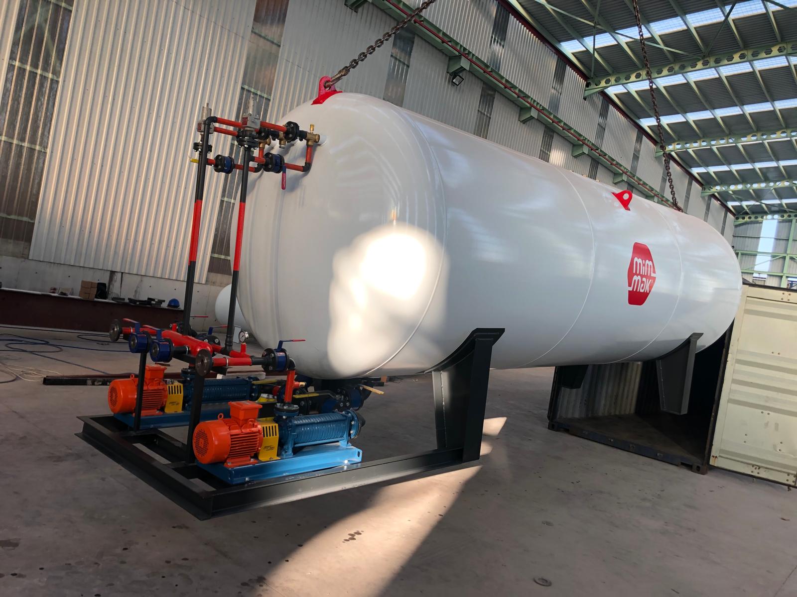 LPG Skid System - Industrial Tanks and Pressure Vessels - LPG-SKID-001