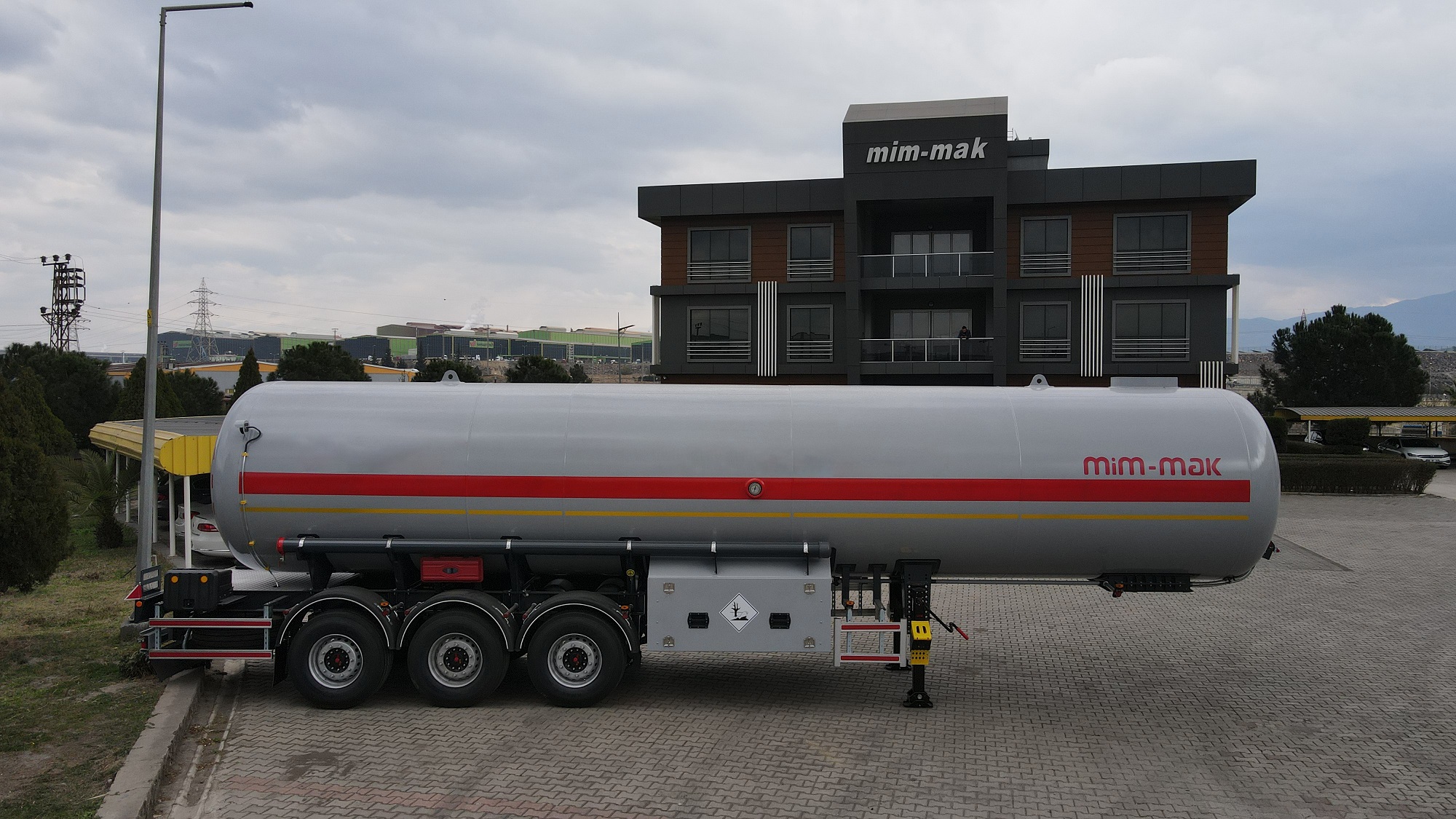 Транспортный резервуар для сжиженного нефтяного газа - Промышленные резервуары и сосуды под давлением - TT-LPG-001