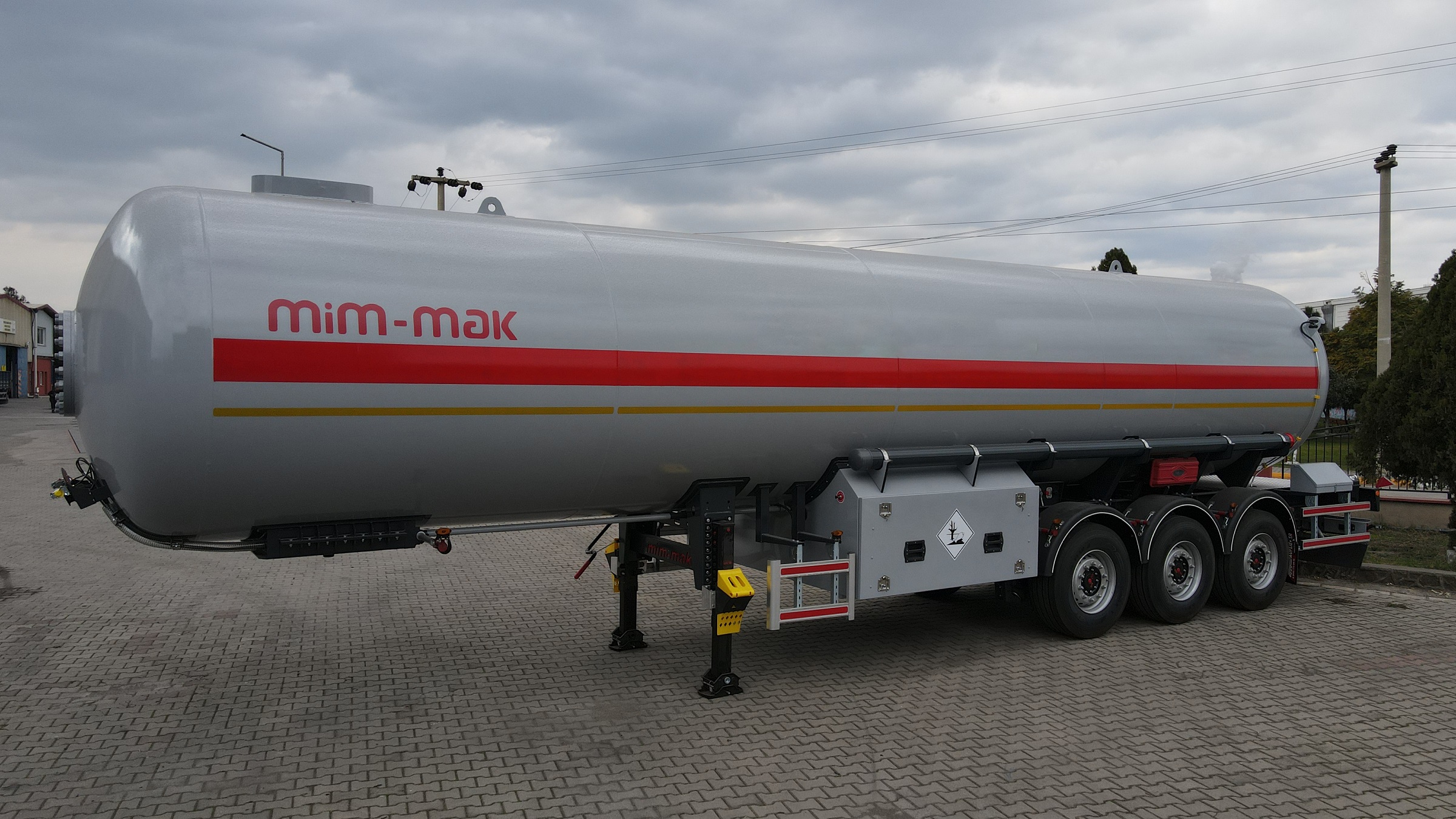 Транспортный резервуар для сжиженного нефтяного газа - Промышленные резервуары и сосуды под давлением - TT-LPG-001