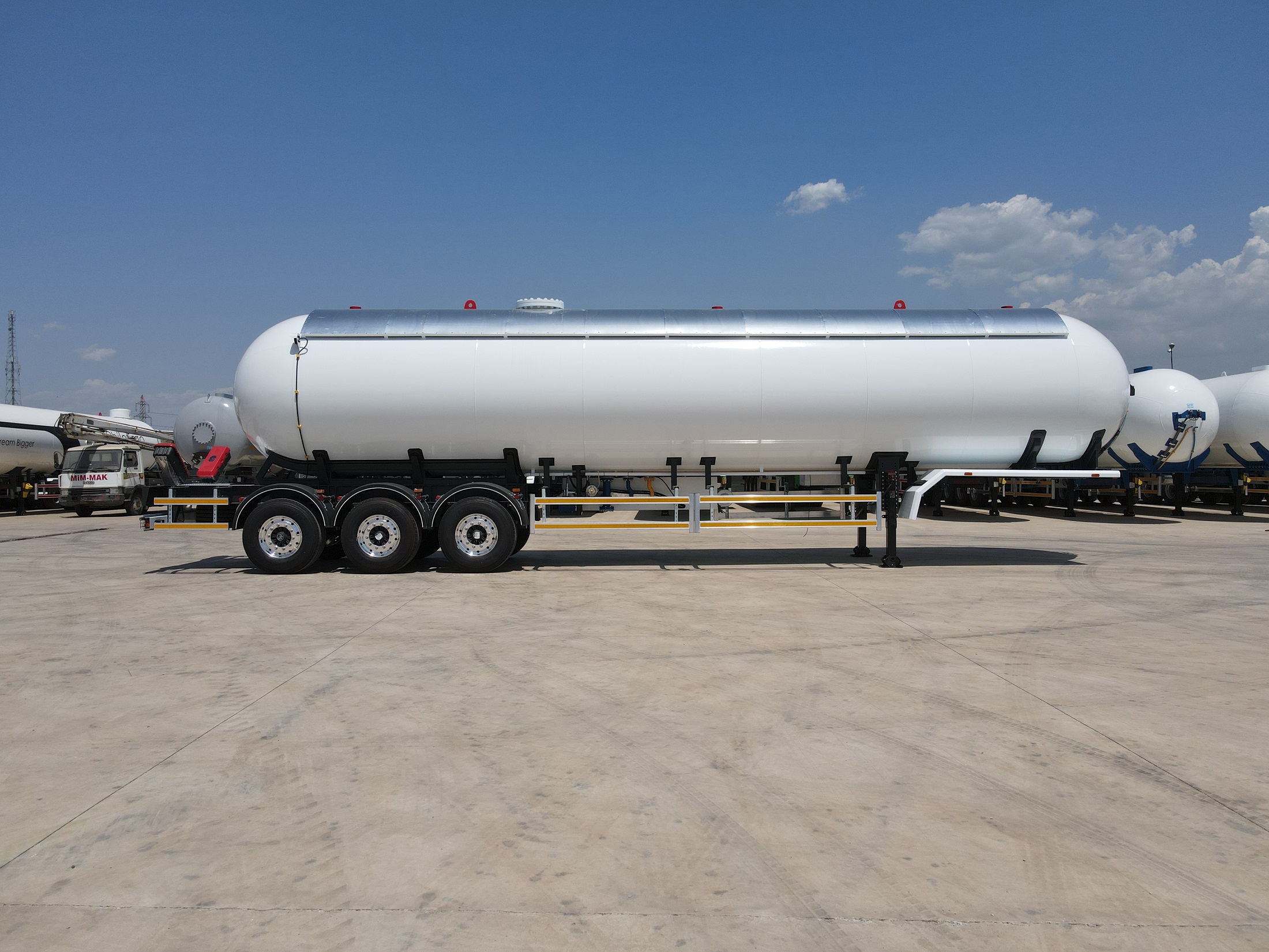 Транспортный резервуар для сжиженного нефтяного газа - Промышленные резервуары и сосуды под давлением - TT-LPG-001