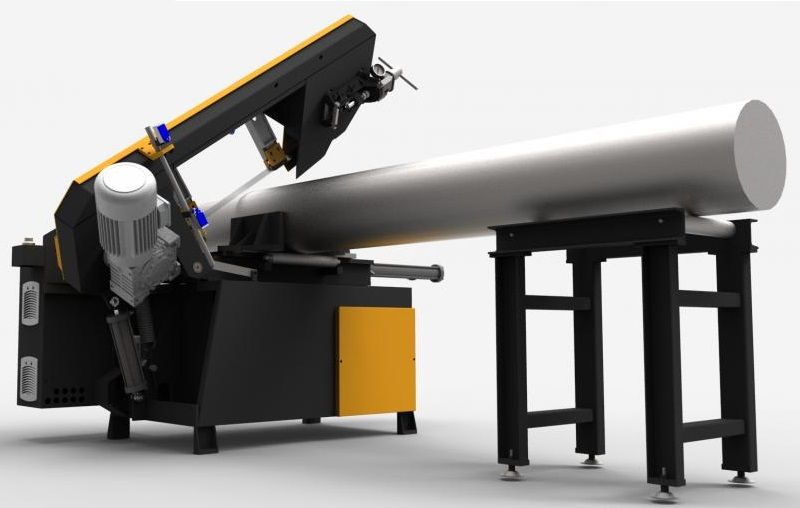 Articulated Semi-Automatic Band Sawing Machine - Metal Processing Machines and Equipment - KMY 280