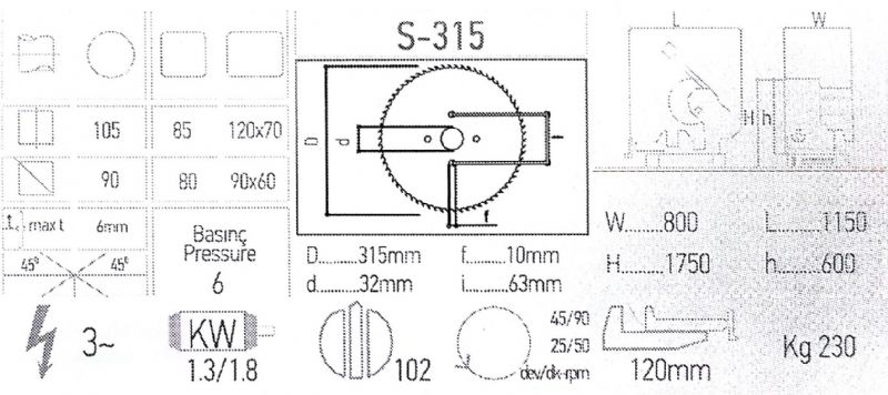 Manuelle Hochleistungs-Rohr- und Profilschneidmaschine - Metallbearbeitungsmaschinen und -geräte - HKS-477