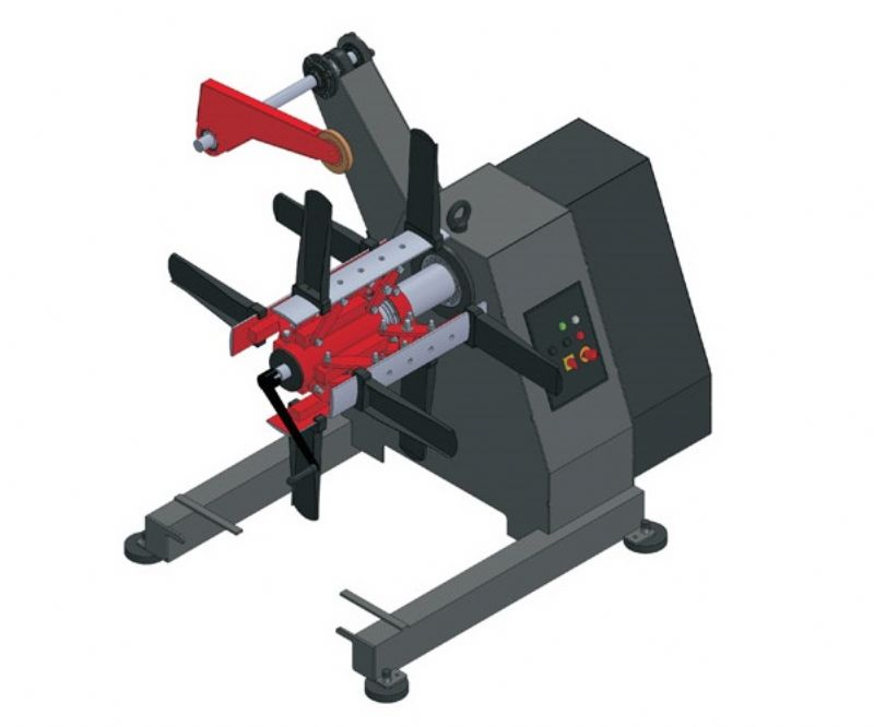 Mechanische Art Motorisierte Blatt Roller Decoiler - Metallbearbeitungsmaschinen und -geräte - 250 Kg. Rulo Açıcı