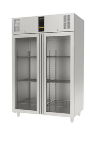 Ndustrio Snack Series 2 Full Glass Door, Top Motor Upright Refrigerator PNX-CPS-202-UC-GD