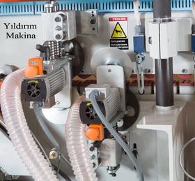 Öz Konyalılar Bsk 430 Plus Предварительно фрезерованная кромкооблицовочная машина с начальной и конечной обрезкой - Деревообрабатывающее оборудование - ZKONYALLAR