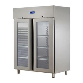 ثلاجة Öztiryakiler GN 1200 NMV أحادية الكتلة مع باب زجاجي مزدوج - آلات ومعدات المطبخ الصناعية - ZTIRYAKILE