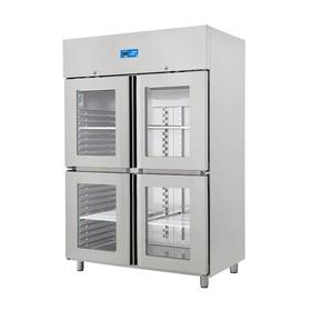 Öztiryakiler GN 1200 NMV Eco 4 ثلاجة بنصف باب زجاجي، 1200 لتر - آلات ومعدات المطبخ الصناعية - ZTIRYAKILE
