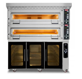 Pimak Multi-Purpose Steinofen, Elektro, 2-Deck, Fermentationskabine - Industrielle Küchenmaschinen und -geräte - PIMAKOKAMA