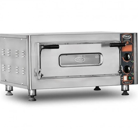 Four à pizza électrique Pimak, pont simple, capacité de 4 pizzas