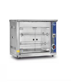 Pimak Stovetop Rotisserie Chicken Machine, gaz/tube, 6 capacité de poulet