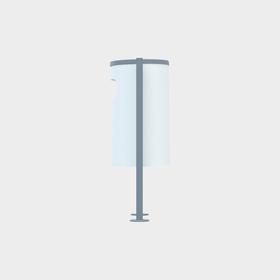 Profil Foot Dustbin - Umwelttechnologien - BDB.30003-A