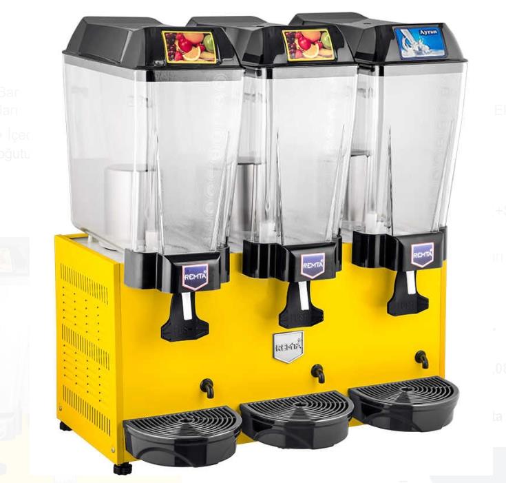 Remta 3 x 20 Lt. - Machines et équipements industriels de cuisine - REMTA3X20L