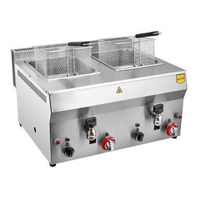 Фритюрница Remta R113CE, 8+8 л, природный газ - Промышленные кухонные машины и оборудование - REMTAR113C