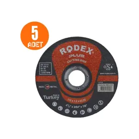 Rodex Spiralschleifen Inox Metall Schneidradscheibe 115 x 1,2 mm 5 Stück