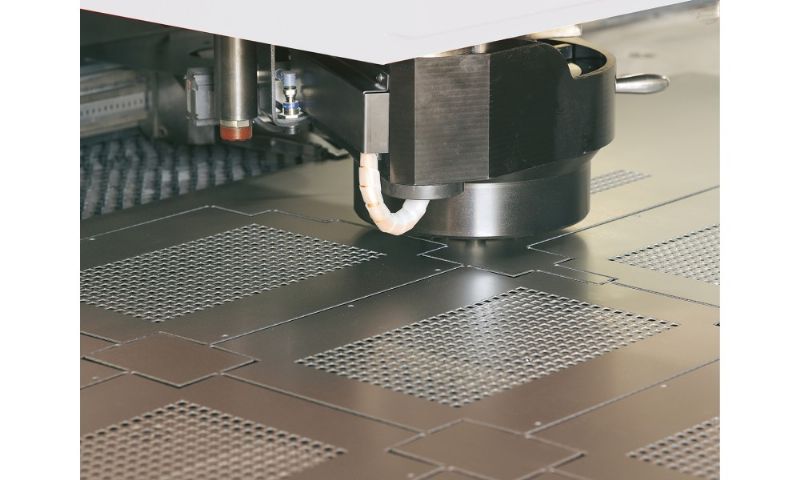 Rotational - Indexed Multi-Tool - CNC Punch Press Machine - Metal Processing Machines and Equipment - CNC Multi Tool Rotasyonlu İndeksli Panç Pres Makinası