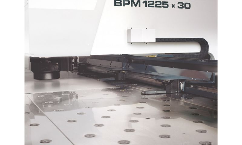 Rotational - Indexed Multi-Tool - CNC Punch Press Machine - Metal Processing Machines and Equipment - CNC Multi Tool Rotasyonlu İndeksli Panç Pres Makinası