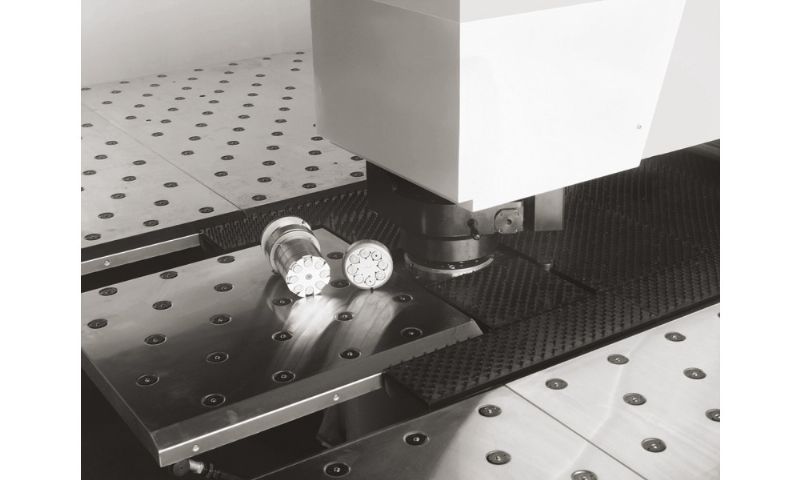 Rotational - Indexed Multi-Tool - CNC Punch Press Machine - Metal Processing Machines and Equipment - CNC Multi Tool Rotasyonlu İndeksli Panç Pres Makinası
