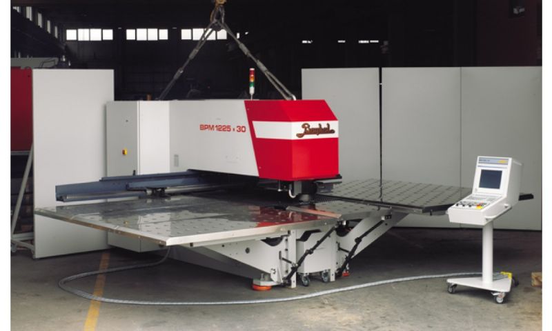 Rotational - Indexed Multi-Tool - CNC Punch Press Machine - Metal Processing Machines and Equipment - CNC Multi Tool Rotasyonlu İndeksli Panç Pres Makinası