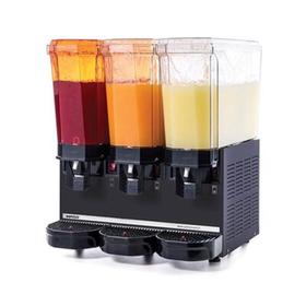 Samixir Classic Triple Cold Beverage Dispenser, 20+20+20 L, mit Sprinkler, Schwarz - Industrielle Küchenmaschinen und -geräte - SAMIXIRKLA