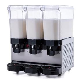 Samixir Classic Triple Cold Beverage Dispenser, 20+20+20 L, with Stirrer, Inox - Industrial Kitchen Machinery and Equipment - SAMIXIRKLA
