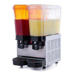 Samixir Classic Twin Cold Beverage Dispenser, 20+20 L, With Sprinkler, Inox