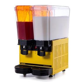 Samixir Classic Twin Cold Drink Dispenser, 20+20 L, mit Sprayer und Mixer, Gelb - Industrielle Küchenmaschinen und -geräte - SAMIXIRKLA