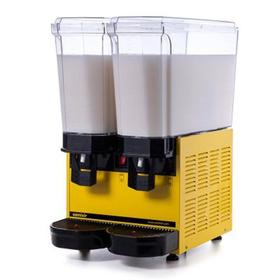 Samixir Classic Twin Cold Drink Dispenser, 20+20 L, mit Rührer, Gelb - Industrielle Küchenmaschinen und -geräte - SAMIXIRKLA