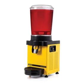 Samixir M10 Distributeur de boissons froides panoramiques, analogique, 10 L, jaune