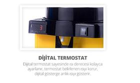Samixir M22 Panorama Kaltgetränkspender, 22 L, Digital, Gelb - Industrielle Küchenmaschinen und -geräte - SAMIXIRM22