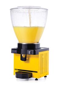 Samixir S40 Spout Cold Drink Dispenser, 40 L, Panoramic, Digital, Yellow