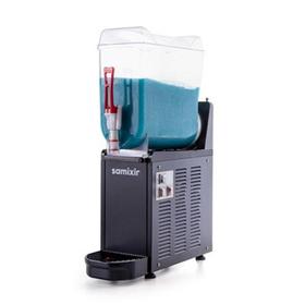 Samixir Slush Mono Dispensador de Granitos y Zumos, 12 L, Negro