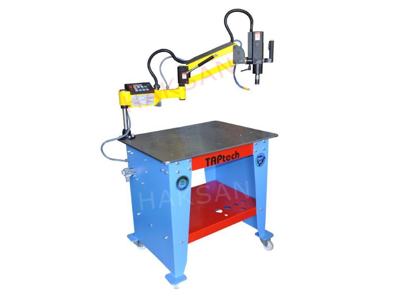 Fast and Rapid Tapping Machine with Servo Motor-Table Acrobat Moving Arm - Metal Processing Machines and Equipment - Taptech Servo Motorlu Pratik ve Hızlı Kılavuz Çekme Makinası