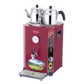 Silverinox 13 Liter, Jumbo Tea Machine, 2 Teapots - Industrial Kitchen Machinery and Equipment - SILVERINOX