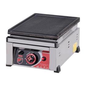 Silverinox, 30 Cm, Erdgas, CE zertifiziert, Cast Iron Grill