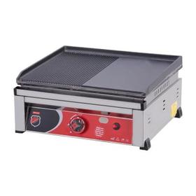 Silverinox, 50 Cm, Erdgas, CE zertifiziert, Cast Iron Grill