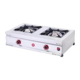 Silverinox, Erdgas, CE-Zertifikat, Zwei Burner Kochplatten Midi Cooker - Industrielle Küchenmaschinen und -geräte - SILVERINOX