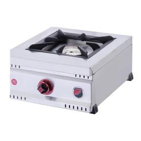 Silverinox, Erdgas, CE zertifiziert, Single Burner Midiskaya - Industrielle Küchenmaschinen und -geräte - SILVERINOX
