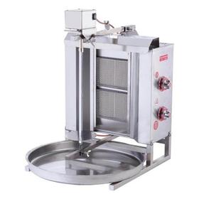 Silverinox, Gaz naturel, Certificat CE, Grill de donneur de moteur supérieur, 2 Radians