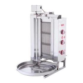 Silverinox, Gaz naturel, Certificat CE, Poêle à Donner du moteur supérieur, 3 Radians