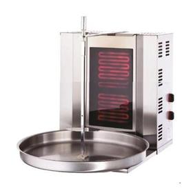 Silverinox, elektrisch, CE zertifiziert, Manuell Doner Grill, 2 Radians - Industrielle Küchenmaschinen und -geräte - SILVERINOX