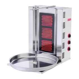 Silverinox, elektrisch, CE zertifiziert, Manuell Doner Grill, 3 Radians - Industrielle Küchenmaschinen und -geräte - SILVERINOX