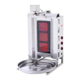 Silverinox, Electric, CE zertifiziert, Top Motor Doner Kebab, 3 Radians - Industrielle Küchenmaschinen und -geräte - SILVERINOX