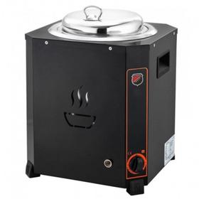 Silverinox Jumbo Suppentopf, 13 L, Schwarz - Industrielle Küchenmaschinen und -geräte - SILVERINOX